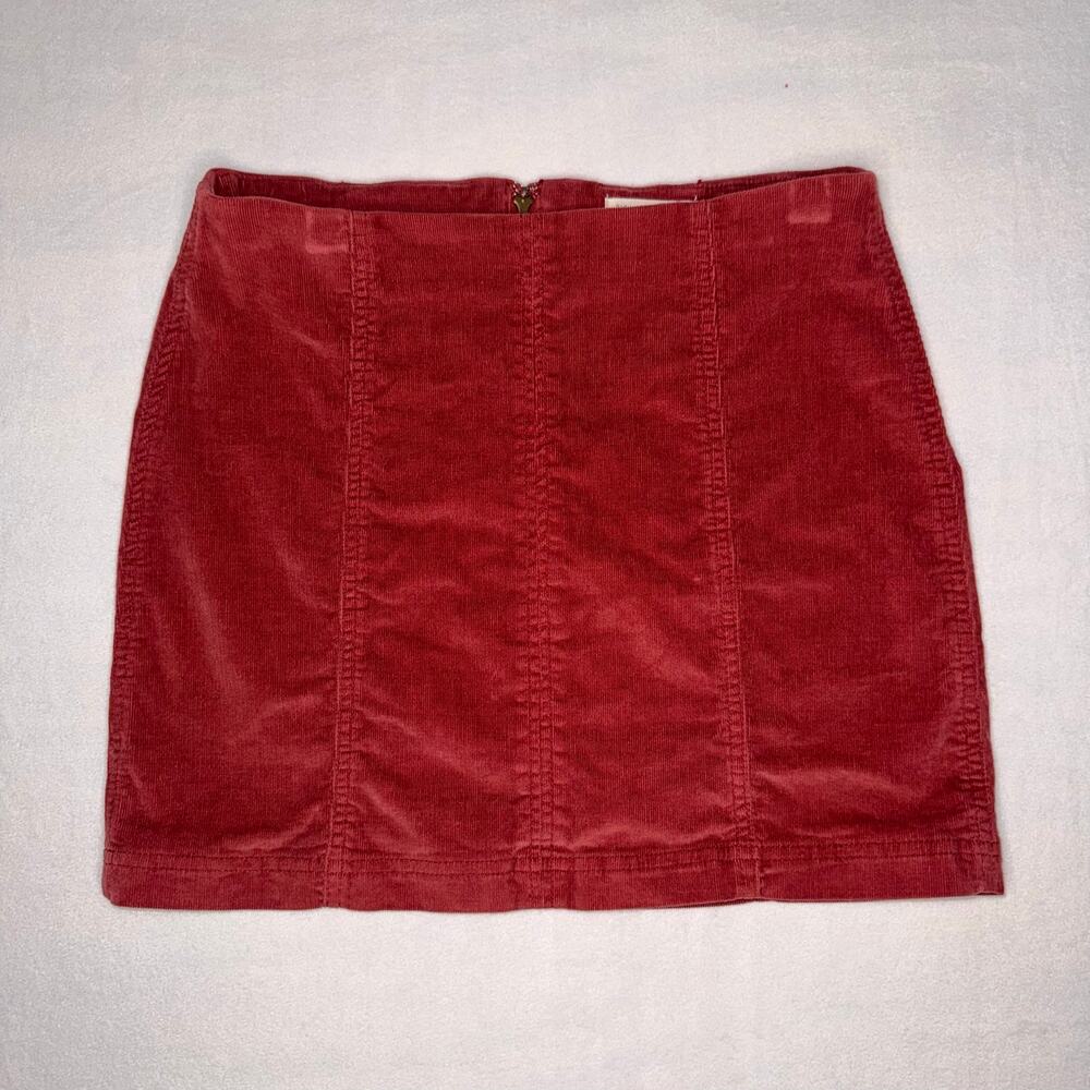 Sky & Sparrow Suede Short M Skirt